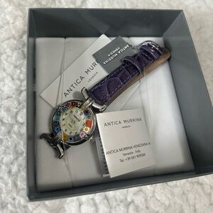 Antica Murrina Italian Women’s Watch (brand new)